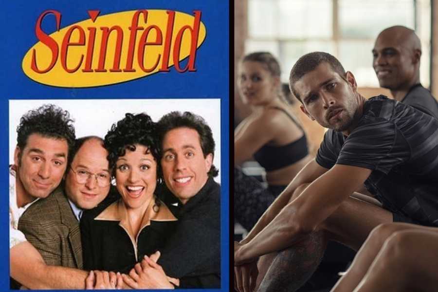 seinfeld, jerry seinfeld, comedians, modern seinfeld, gym etiquette, tiktok
