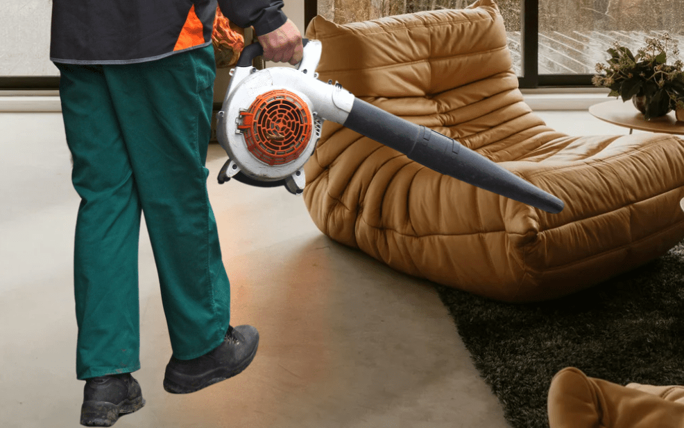 cleaning hack, leaf blowers, life hack, house cleaning, dust