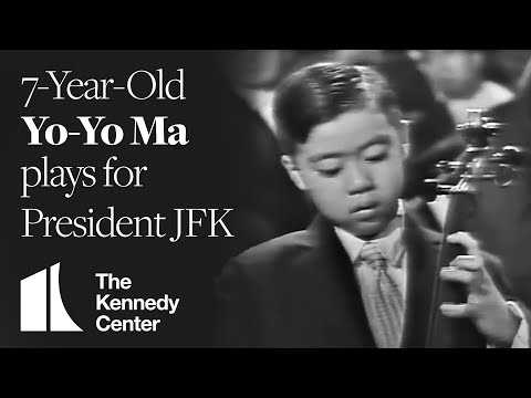 yo-yo ma, leonard bernstein, john f. kennedy, jfk, kennedy center