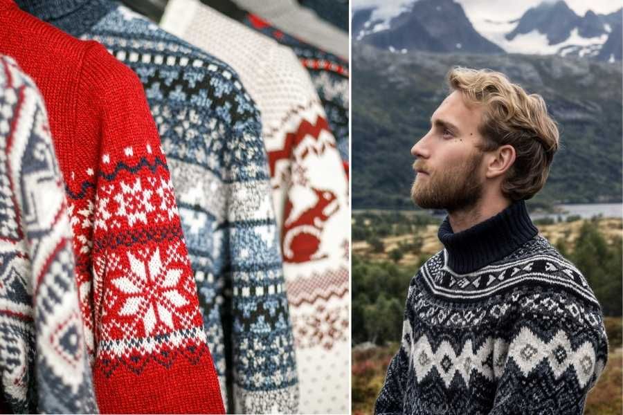 norwegian sweater, nordic sweater, norway, scandinavia, knitting