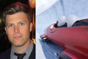 colin jost, bobsled, bobsledding, winter olympics, winter sports