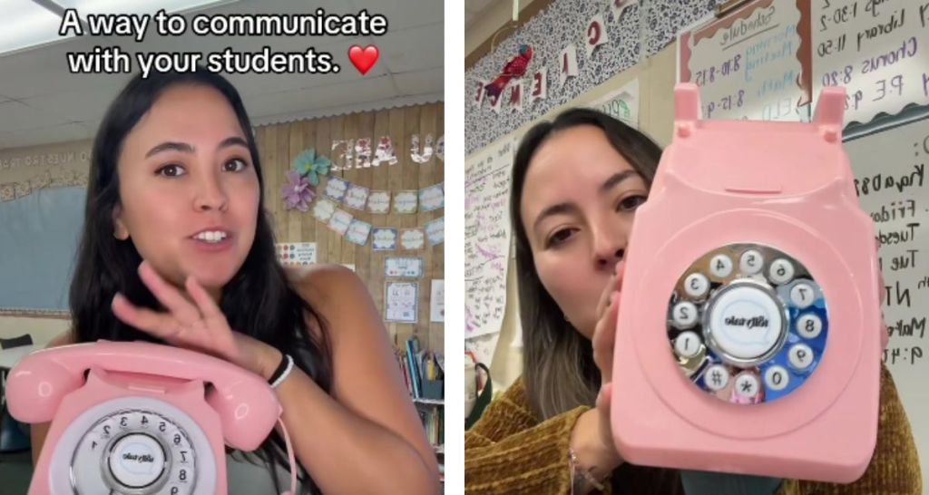 How one teacher came up with the now-viral ‘Tattle Phone’ idea being hailed as a classroom gamechanger