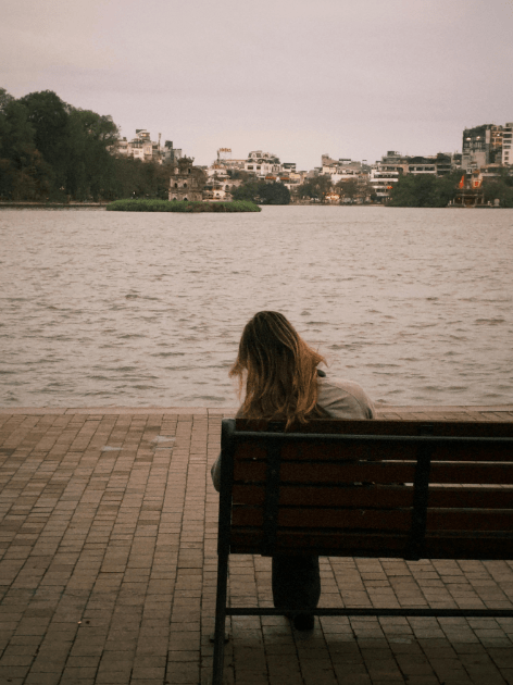 woman, alone, grief, breakup, friendship