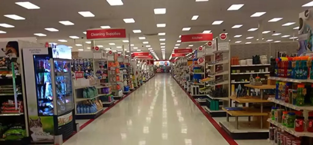 Target aisle