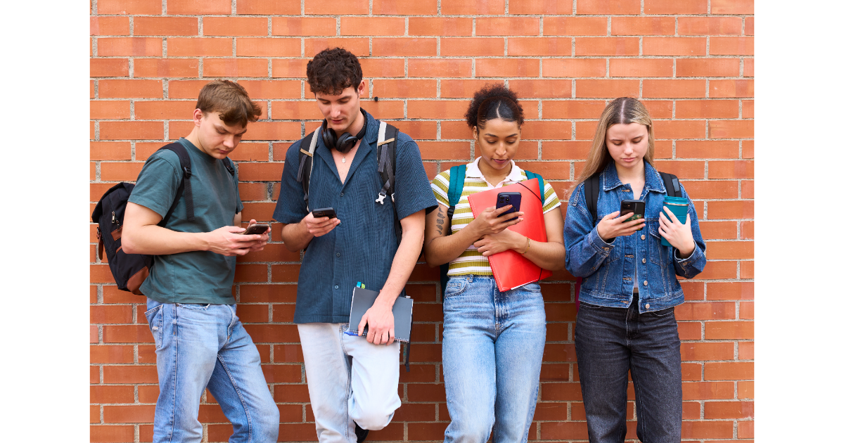 kids, distracted, external stimulation, technology, young people