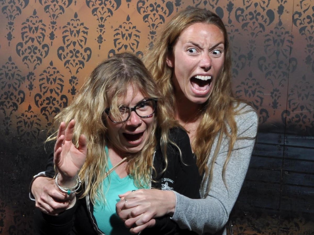 haunted house reactions