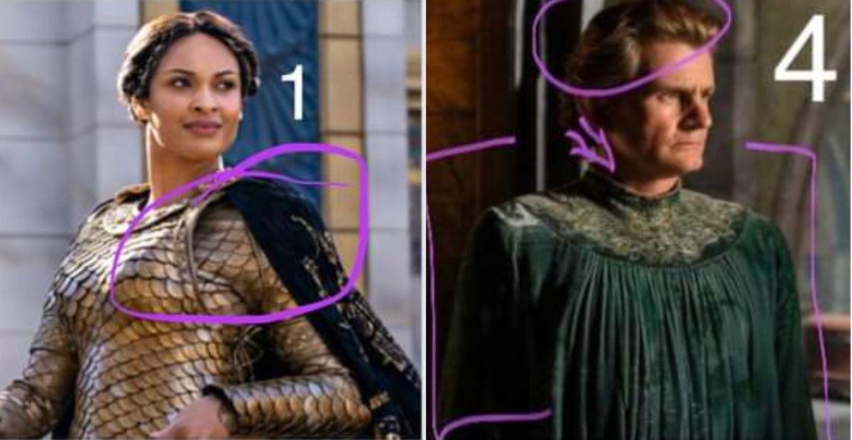 supbar costumes on The Rings of Power