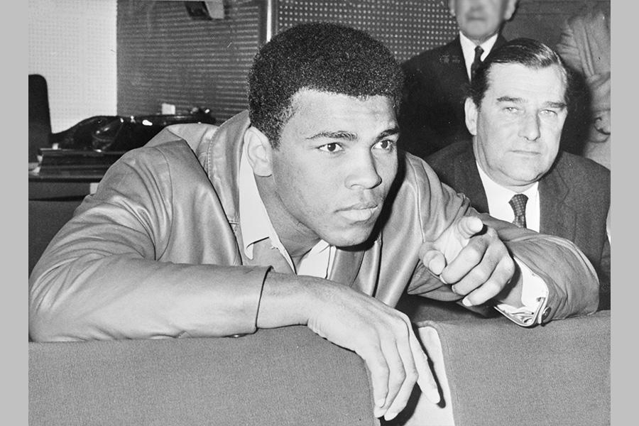 Muhammad Ali, greatest boxing champion all time, the greatest boxer, draft dodging