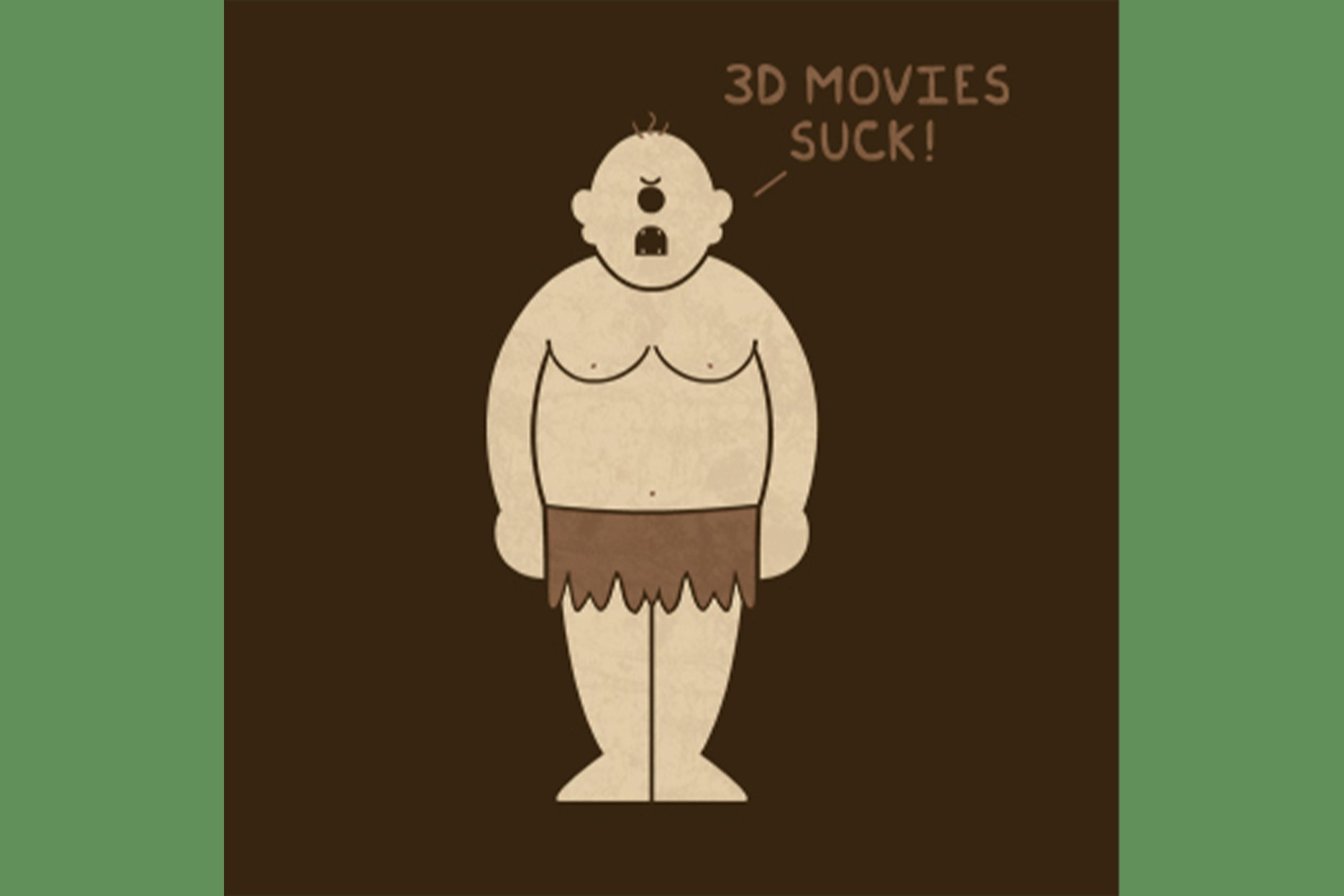 technology, movies, 3D-glasses, cyclops monster