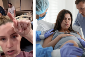 nurse, birth, fatherhood, internet stories, social media