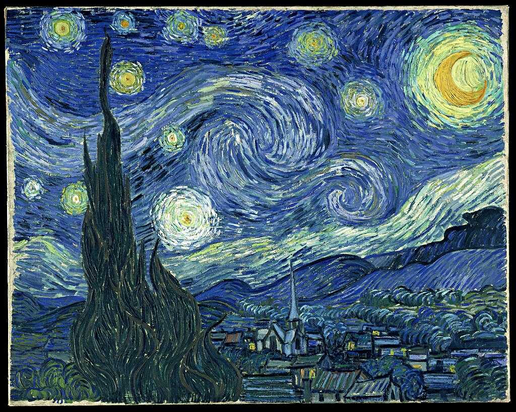 vincent van gogh, starry night, france, art, paintings, saint-remy, artists, perspective, master painters