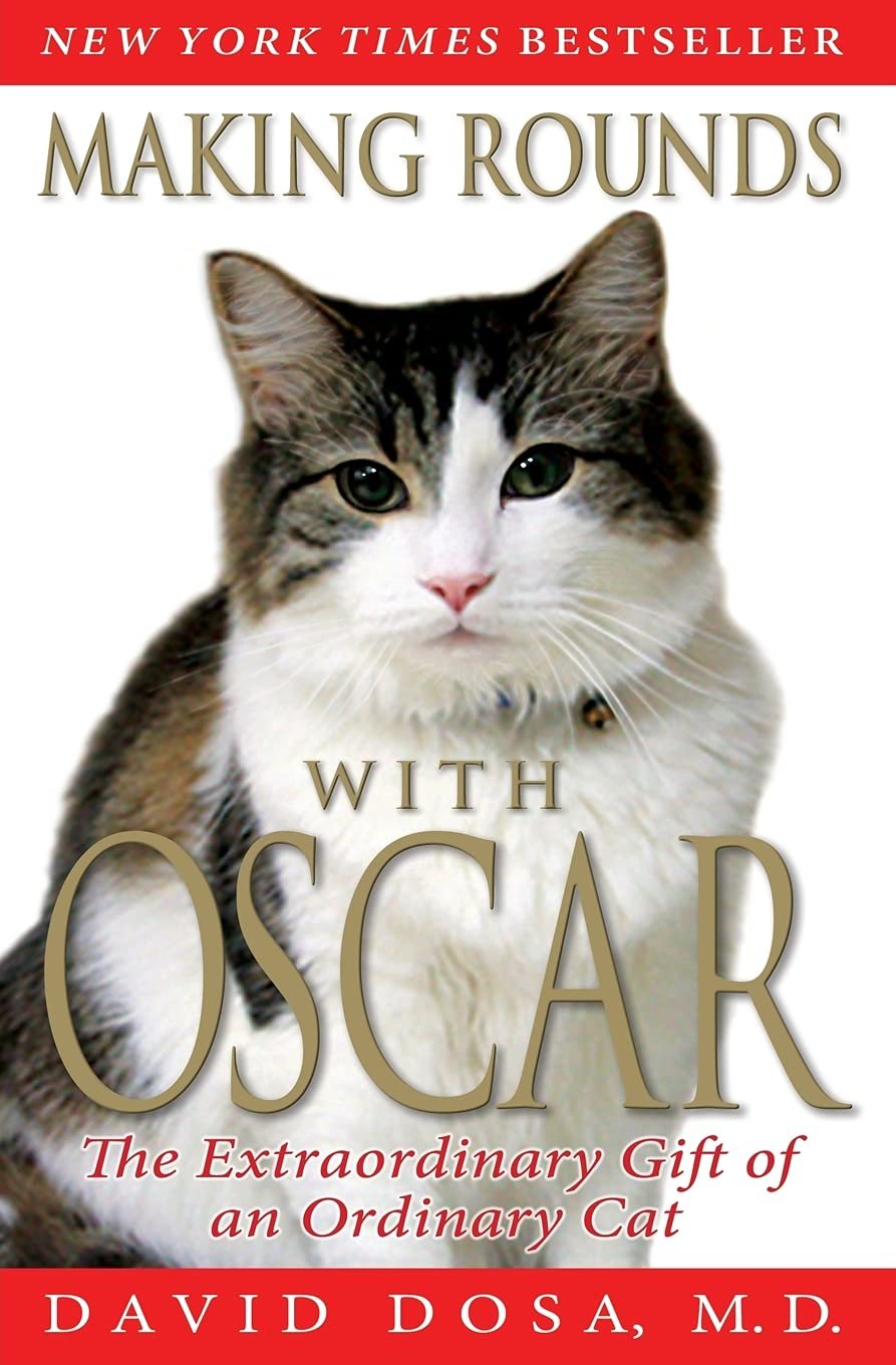 book cover of making rounds with oscar