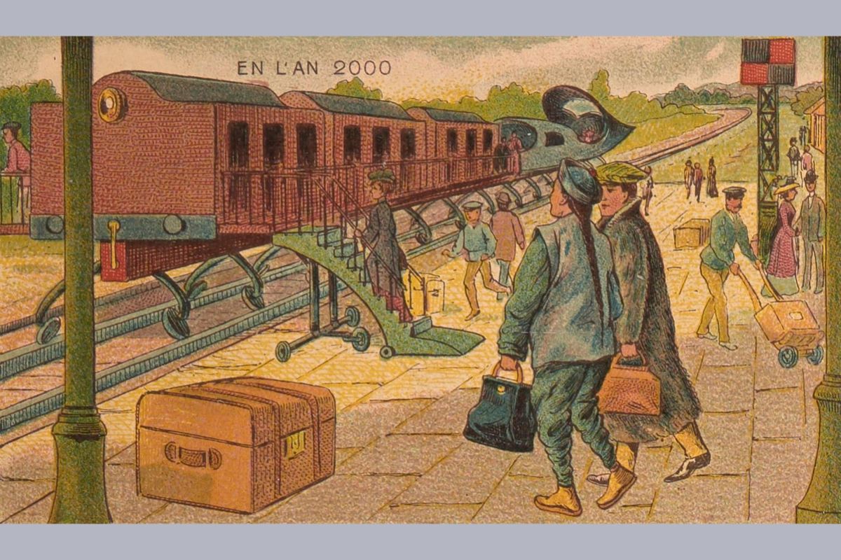 electric train, travel, technology, predictions