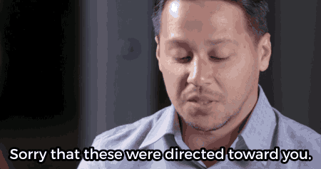 gif of a man saying, 