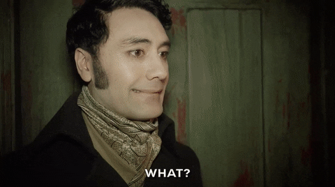 gif of man opening door to another man
