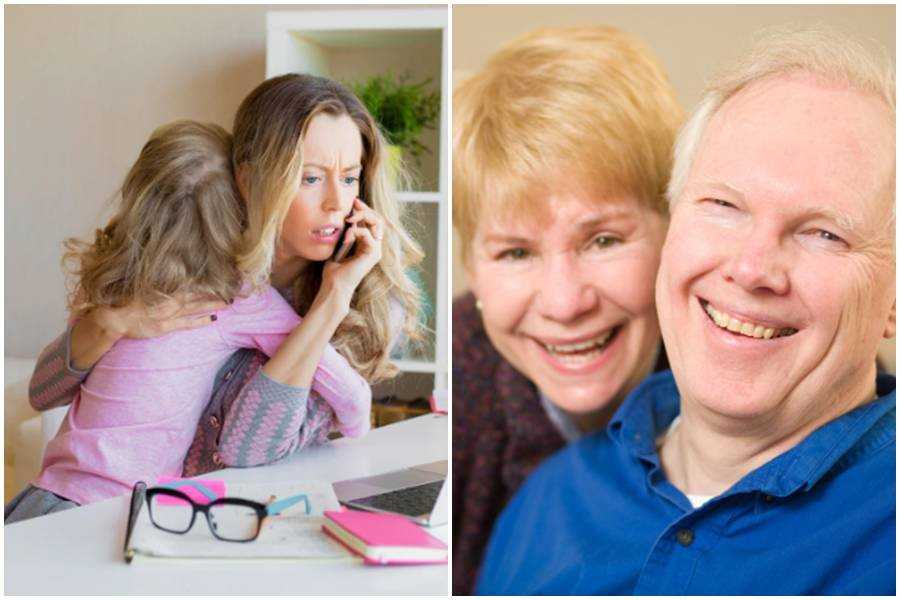 boomers, boomer grand parents, baby boomers, couple in their 70s, grandparents