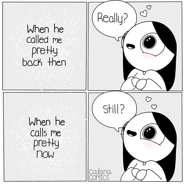 comic of woman feeling special