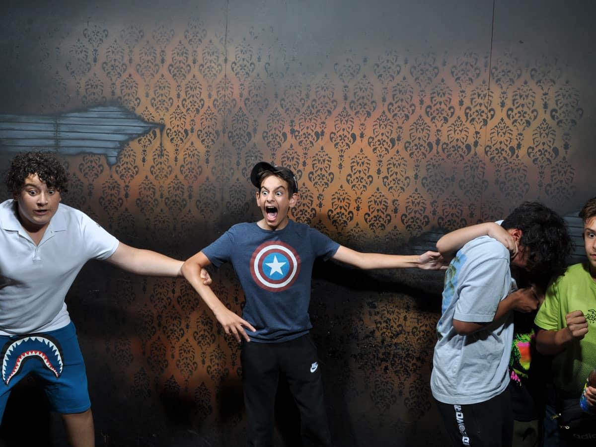 haunted house reactions