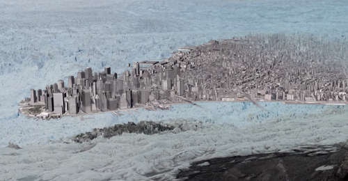 geological catastrophe, earth, glacier melt
