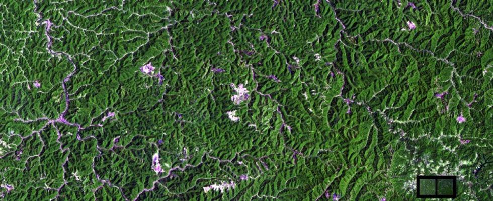 mountains, surface mining, land damage, capitalism