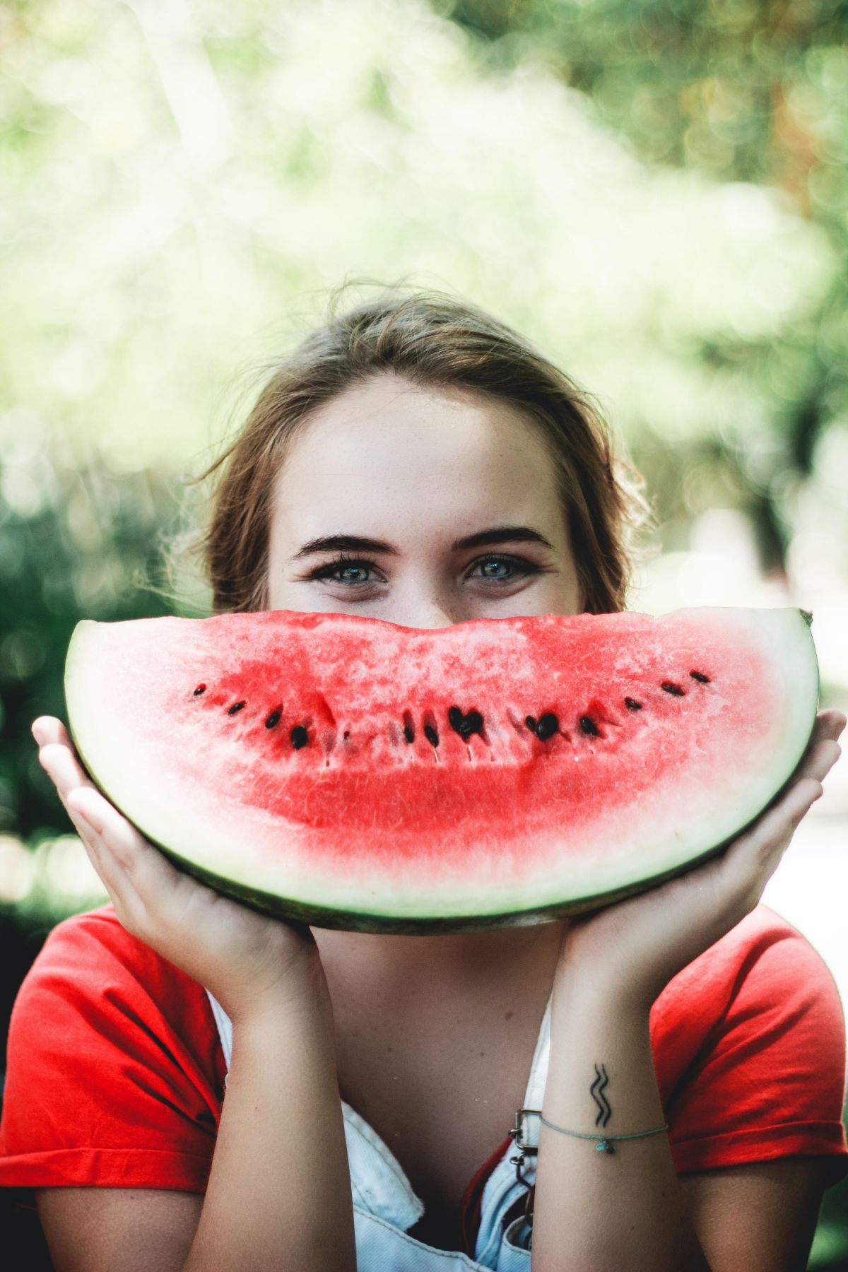 watermelon, English tea, mishmash of culture