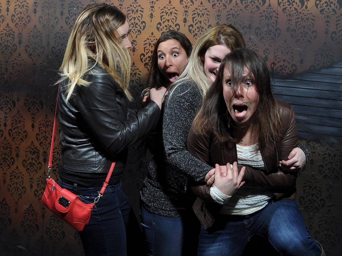 haunted house reactions