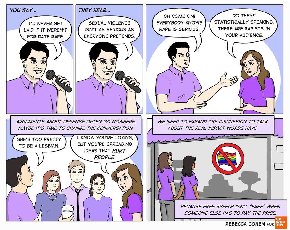 five panel comic