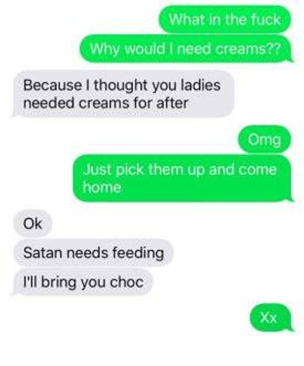 tampons, menstruation, comedy