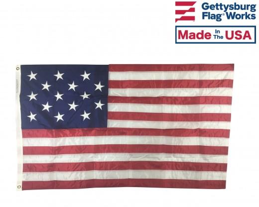 Kentucky, Vermont, American flag, Union, 1795