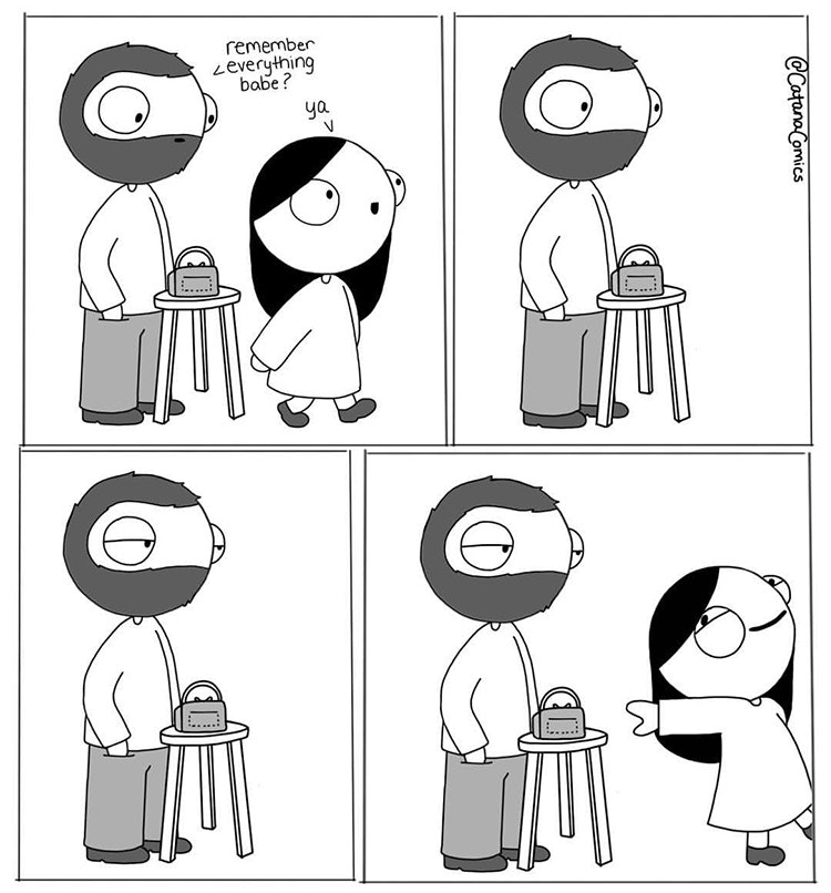 comic of a couple