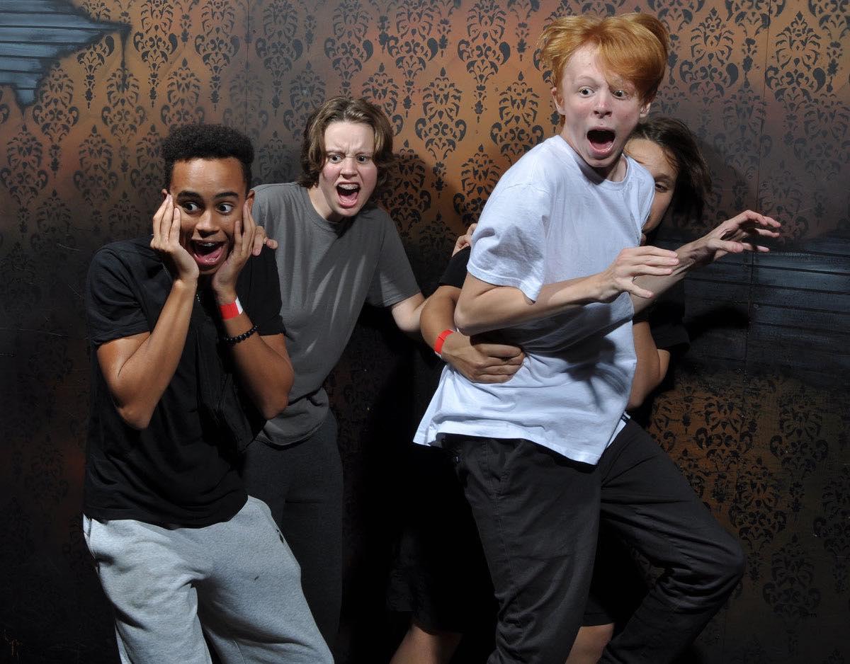 haunted house reactions