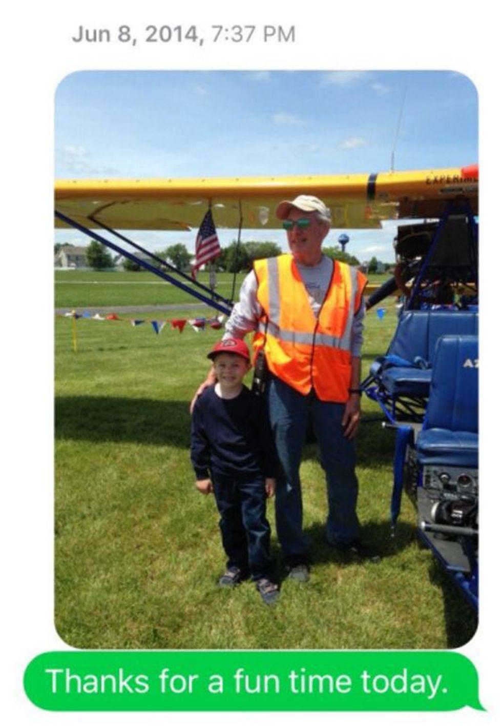 screenshot of a text conversation