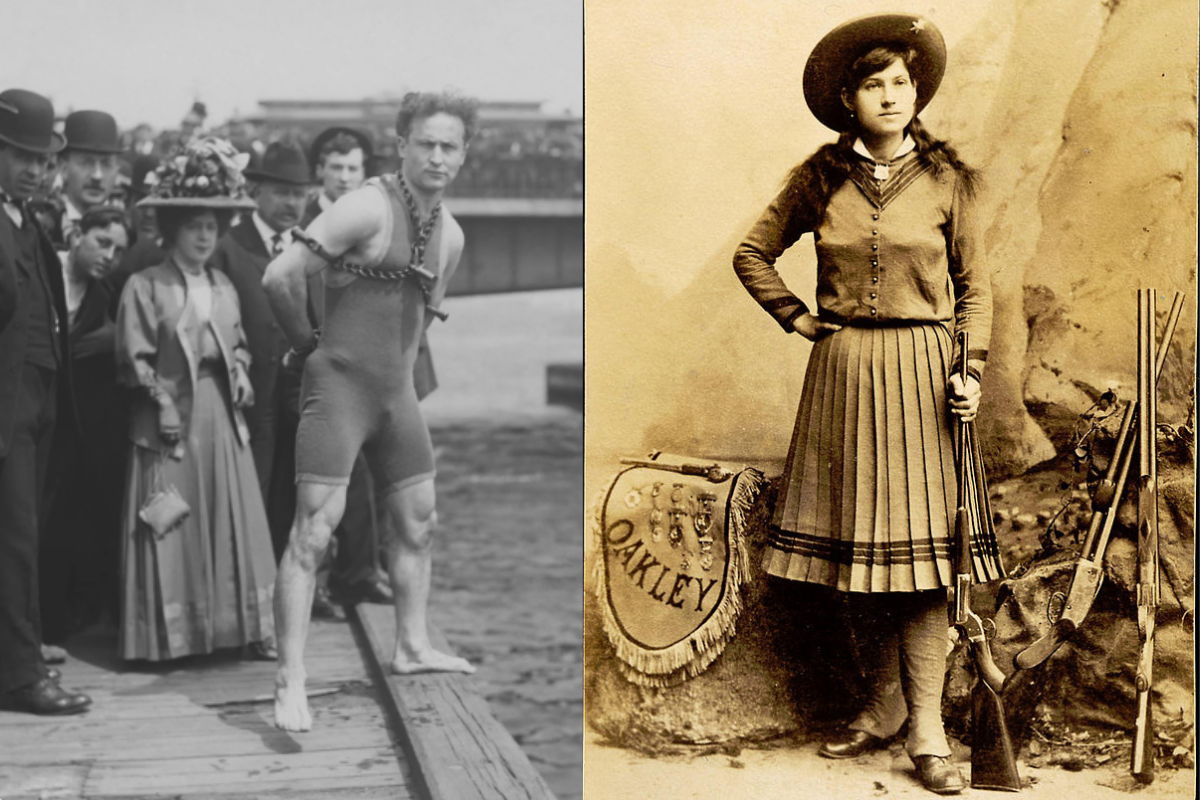 harry houdini, houdini, annie oakley, metaphor, metaphors, metaphors inspired by famous people