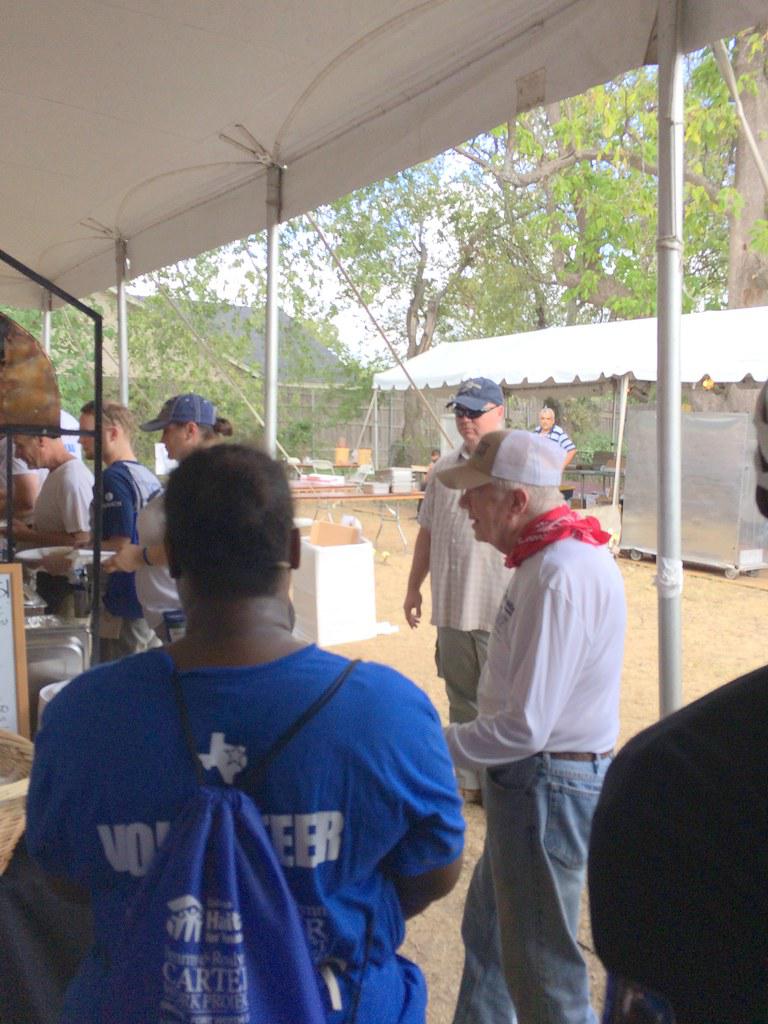Jimmy Carter, president, volunteer