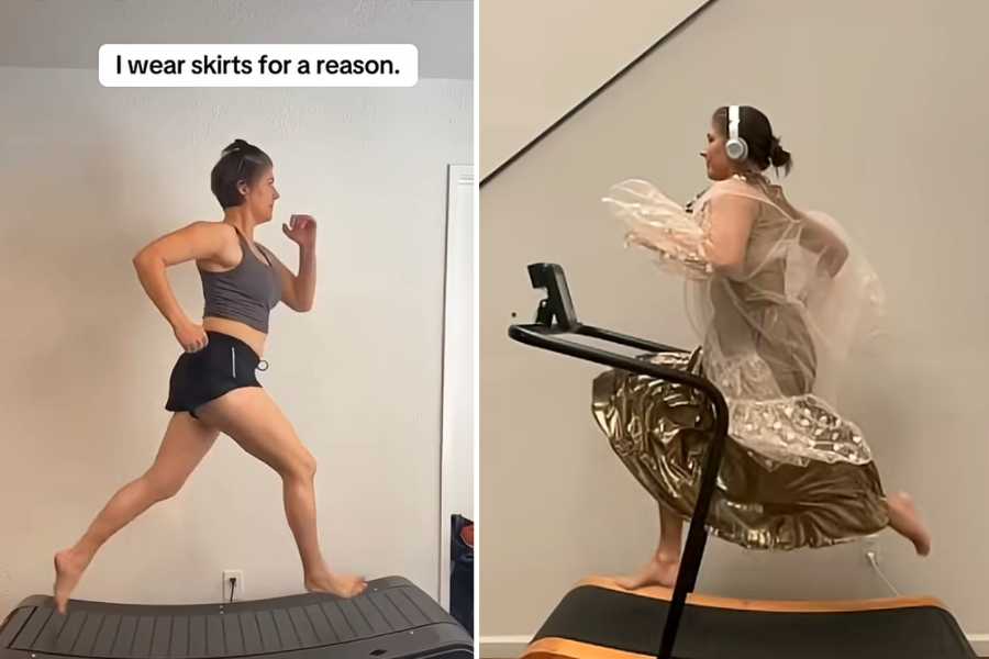 Woman shares why she started filming herself sprinting in skirts. It’s honestly brilliant.