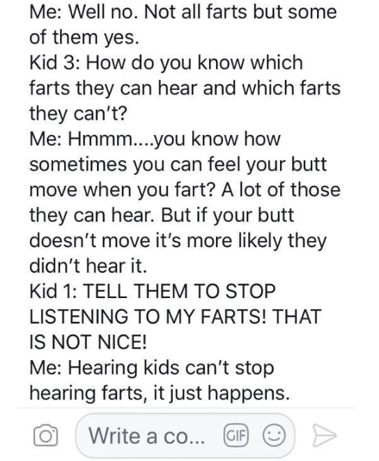 screenshot of a Facebook post