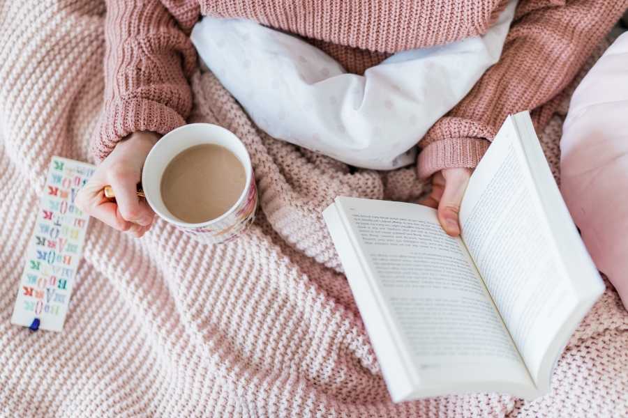 rest, relaxation, hurkle durkle, staying in bed, reading