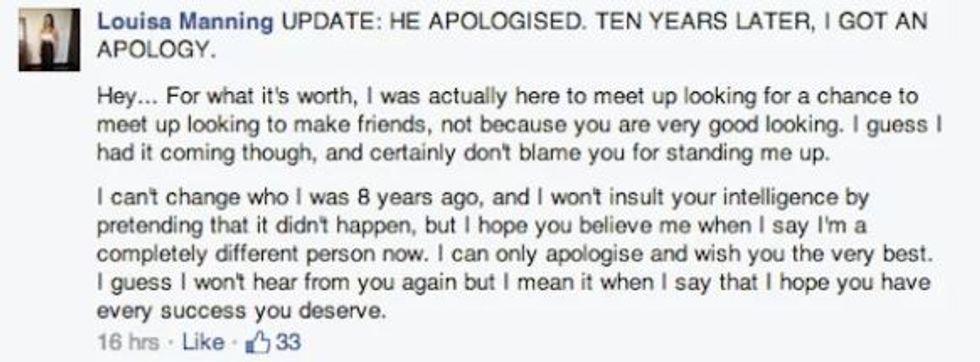 behavior, amends, apologies