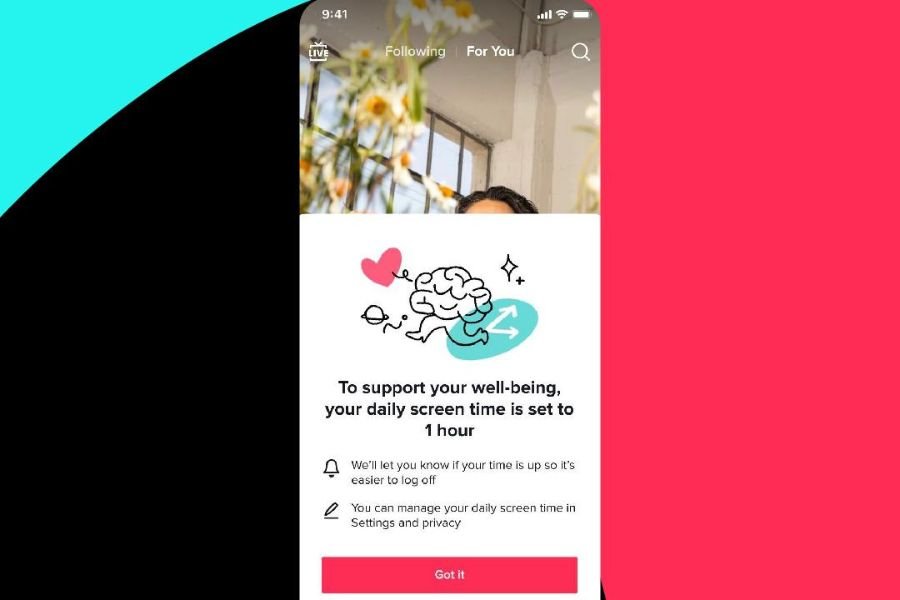 TikTok; TikTok time limit; social media; teen mental health; mental health