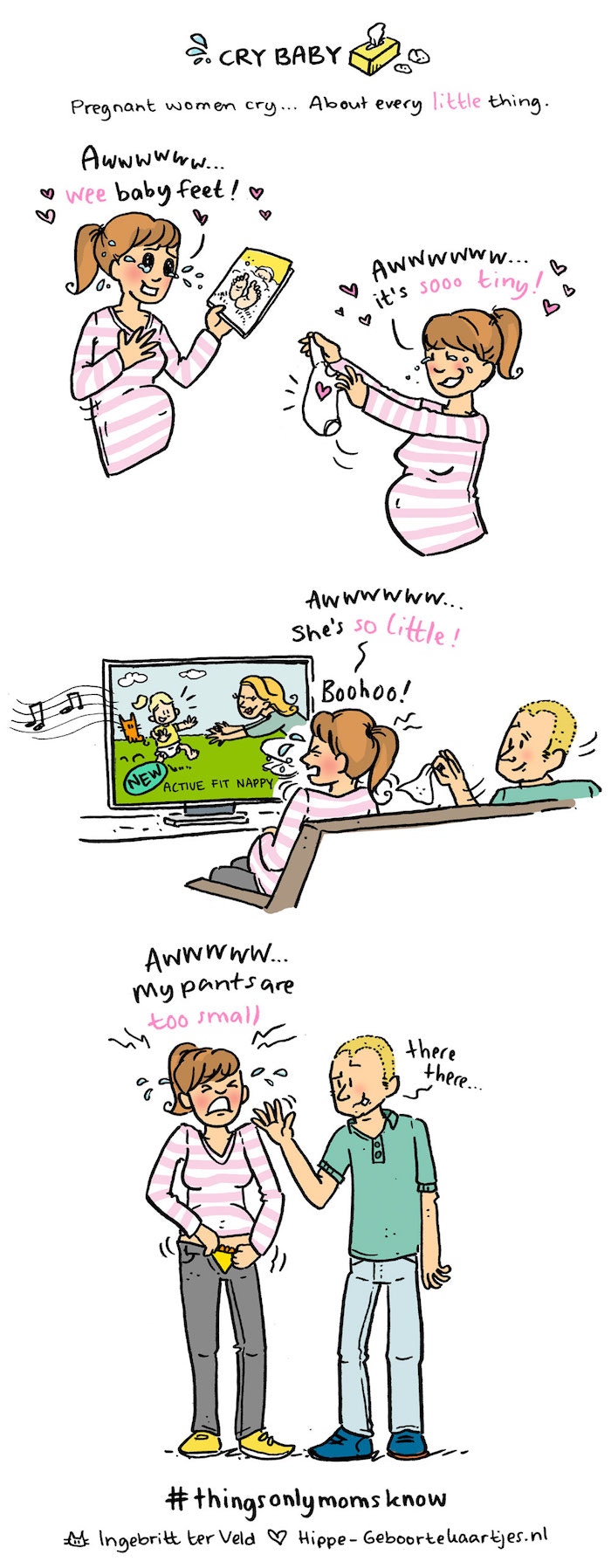 Comic of parents watching home videos