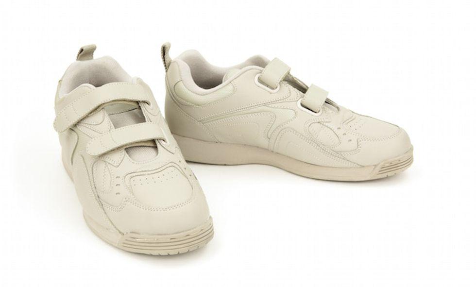 white shoes