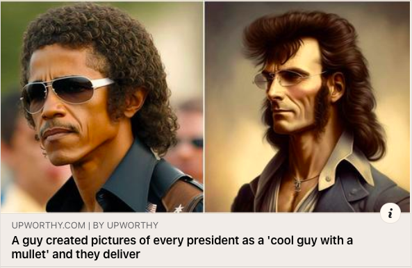 U.S. presidents mulletts