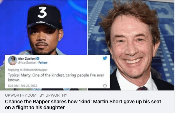 Chance the Rapper, Martin Short