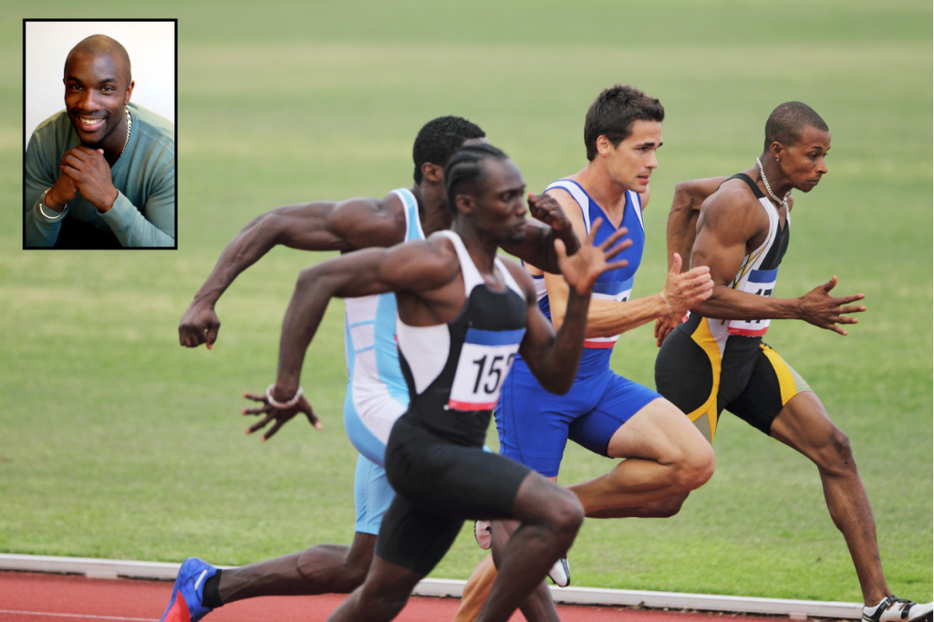 In 1992, an Olympic sprinter got hurt during the race of his life. Then his dad stormed the track.