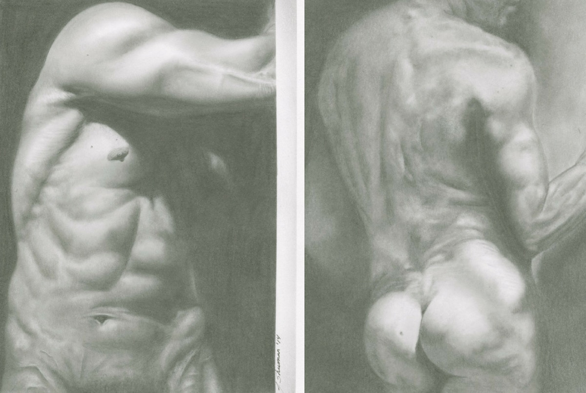 anatomy, Michaelangelo, nudes