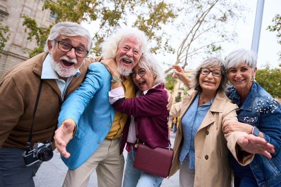 happy, healthy, aging, elders, mindfulness 