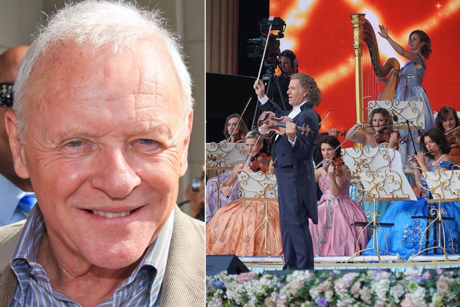 Anthony Hopkins and the Johann Strauss Orchestra led by André Rieu