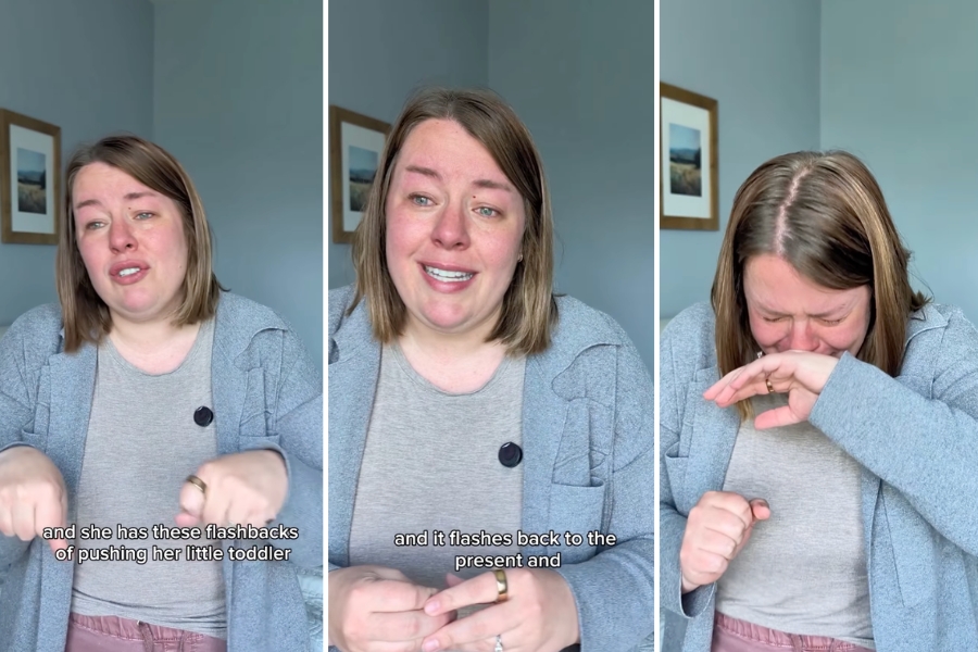 Mom tears up describing her idea for a Pirate’s Booty ad. Now everyone’s crying with her.