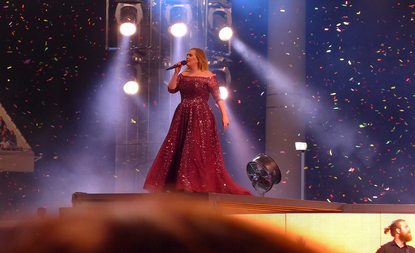 Adele pulled two girls from the crowd in Amsterdam. When one said she ...