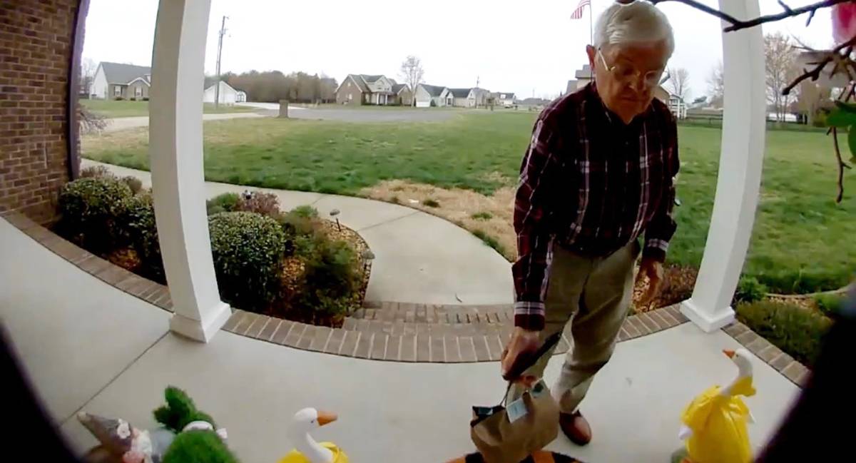 doordash, richard pulley, human kindness, delivery man, retirement